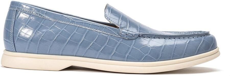 ALLTHEMEN Heren Krokodillenprint Loafer Slip-on