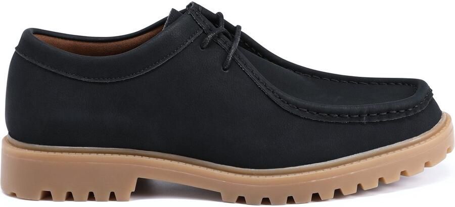 ALLTHEMEN Heren leren schoenen lage top