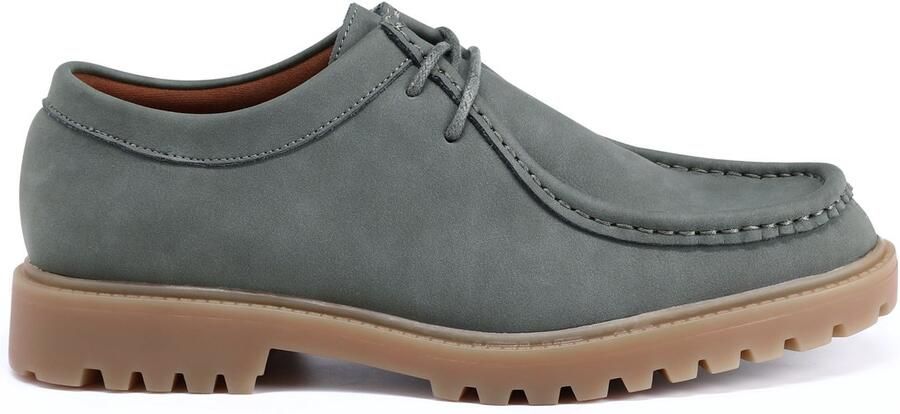 ALLTHEMEN Heren leren schoenen lage top