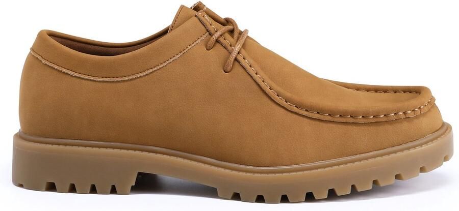 ALLTHEMEN Heren leren schoenen lage top