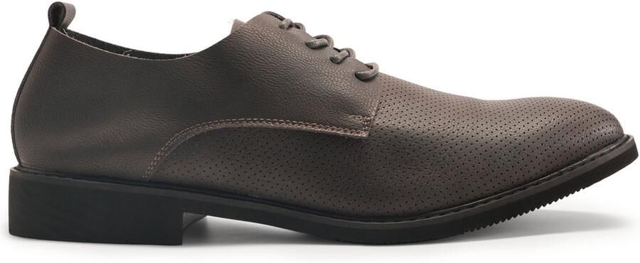 ALLTHEMEN Heren Puntige Neus Lage Top Eenvoudige Business Casual Schoenen Bruin