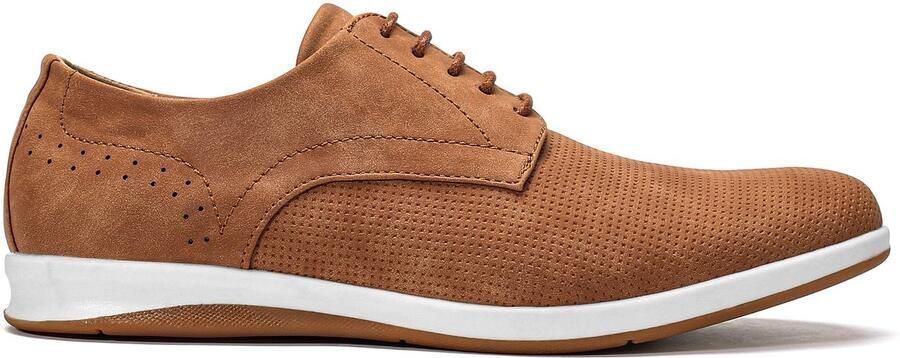 ALLTHEMEN Heren Retro Veterschoenen Mesh Bovenwerk