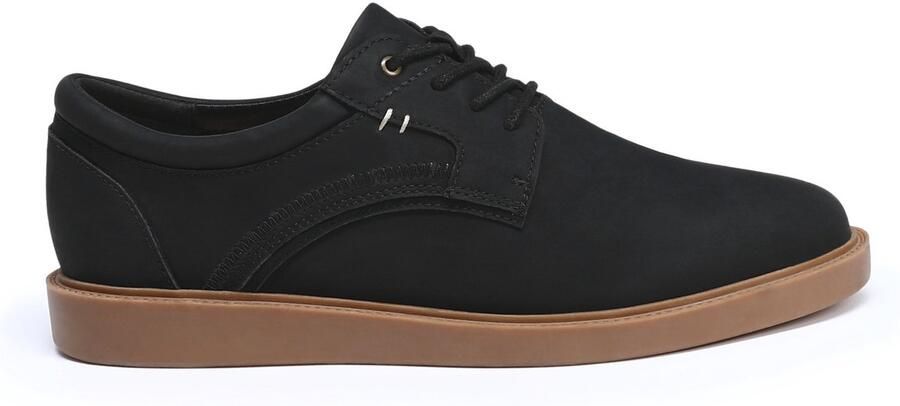 ALLTHEMEN Heren Ronde Neus Veterschoenen