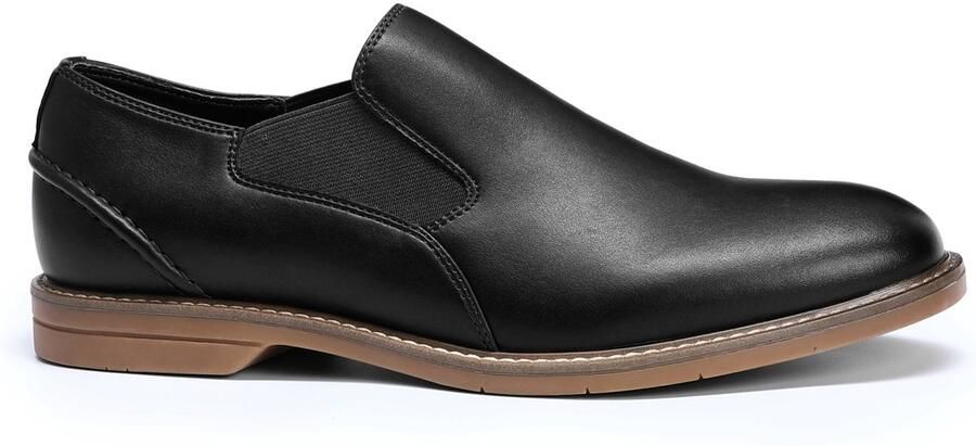 ALLTHEMEN Heren Slip-on Leren Schoenen