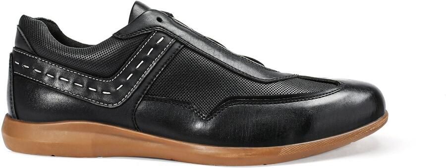 ALLTHEMEN Heren Wasachtige Leren Casual Schoenen