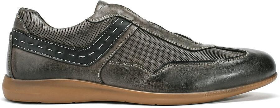 ALLTHEMEN Heren Wasachtige Leren Casual Schoenen