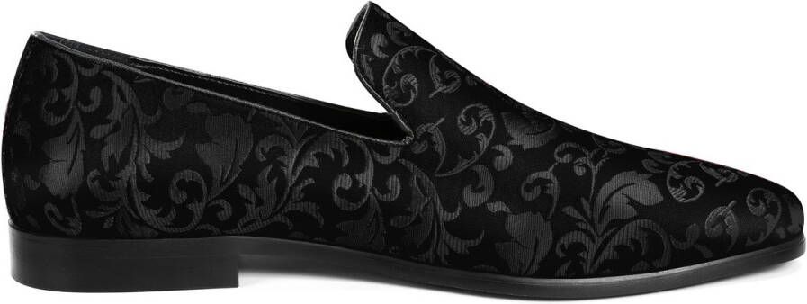 ALLTHEMEN Heren Jacquard Loafers Bruiloft Mocassins Borduurwerk Pak Pantoffels