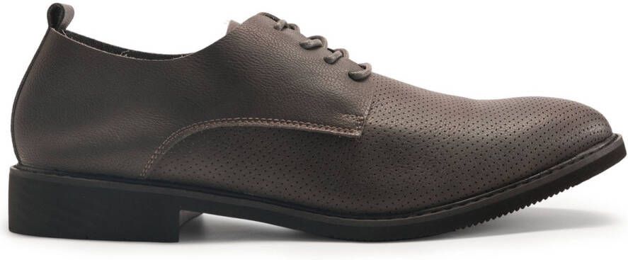 ALLTHEMEN Heren Puntige Neus Lage Top Eenvoudige Business Casual Schoenen Bruin