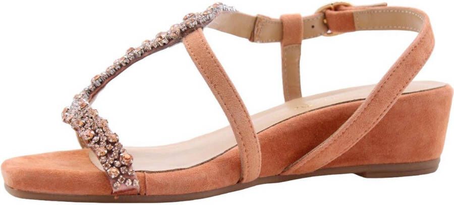 Alma en Pena Stijlvolle Wedges voor modebewuste vrouwen Orange Dames