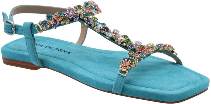 Alma en Pena Sandaal Turquoise