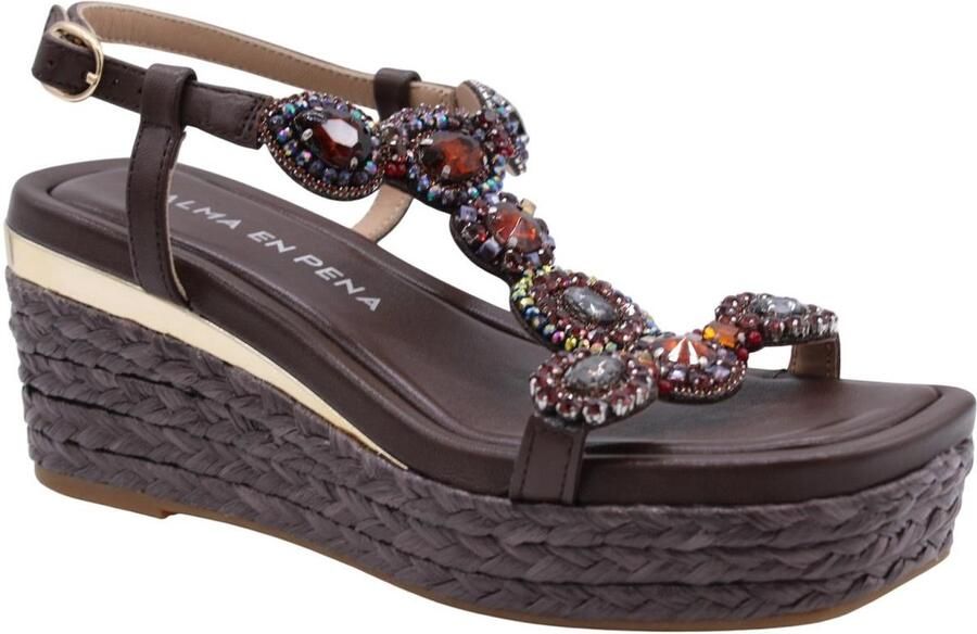 Alma en Pena Schoenen Donkerbruin Vrouwen