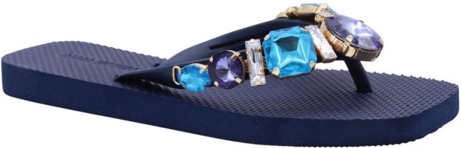 Alma en Pena Teenslipper Donkerblauw