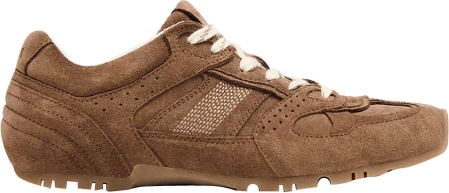 ALOHAS Tb.56 Suède Bruin Leren Sneakers Brown