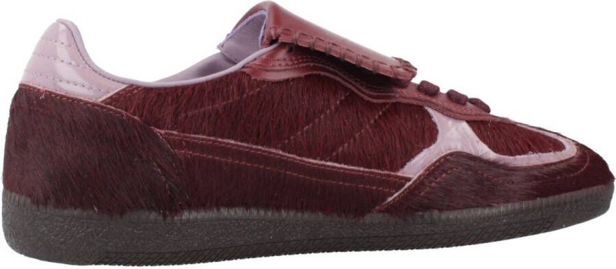 ALOHAS Tb.490 Club Soft Burgundy Leren Sneakers Red Dames