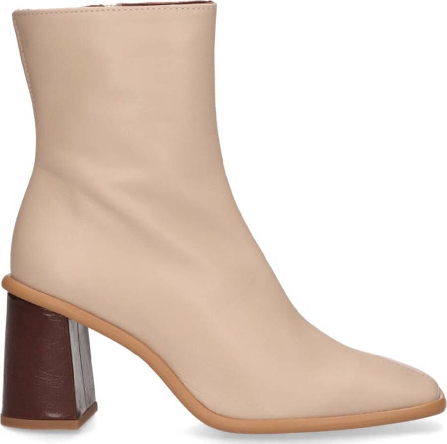 Alohas West Cape Vintage Beige Dames Enkelboots