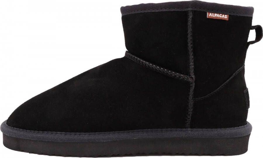Alpacas Classic black suede