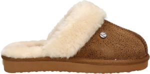 Alpacas dames pantoffel Cognac