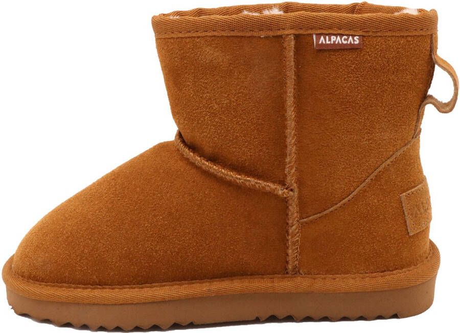 Alpacas Footwear Alpacas Classic Gevoerde Kids Laarzen Chestnut - Foto 1