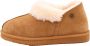 Alpacas Footwear Dames Gesloten pantoffel schapenwol voering Chestnut - Thumbnail 1