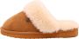 Alpacas Footwear Dames pantoffel schapenwol voering Chestnut - Thumbnail 3