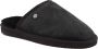 Alpacas Footwear heren pantoffel schapenwol voering Black - Thumbnail 3