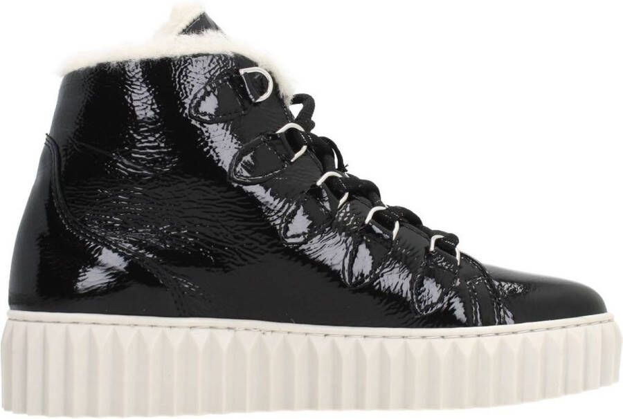 Alpe Lace-up Boots Black Dames