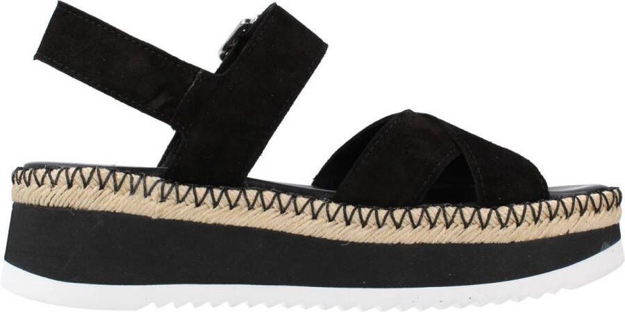 Alpe Flat Sandals Black Dames