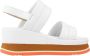 Alpe Wedges White Dames - Thumbnail 1
