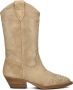 ALPE Cowboylaarzen Dames 5002 Maat: 38 Materiaal: Suède Kleur: Beige - Thumbnail 2