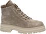 ALPEWOMAN 2507 veterschoenen dames grijs taupe suede - Thumbnail 1