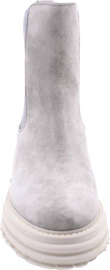 Alpe Grijze Suède Chelsea Boots voor Dames - Foto 4