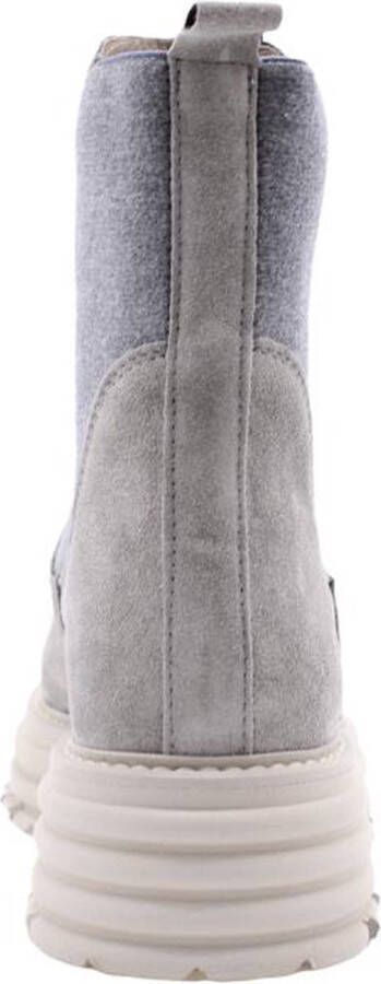 Alpe Grijze Suède Chelsea Boots voor Dames - Foto 5