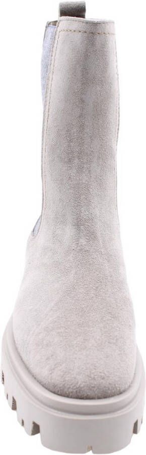 Alpe Grijze Suède Chelsea Boots voor Dames - Foto 6