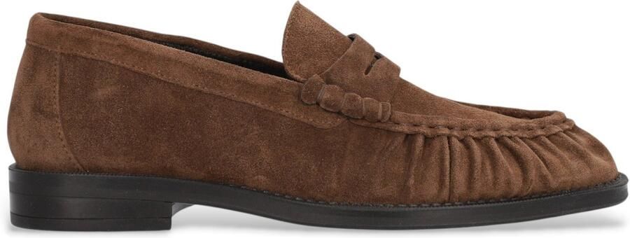 Alpe Bruin leren oxford loafers - Foto 1