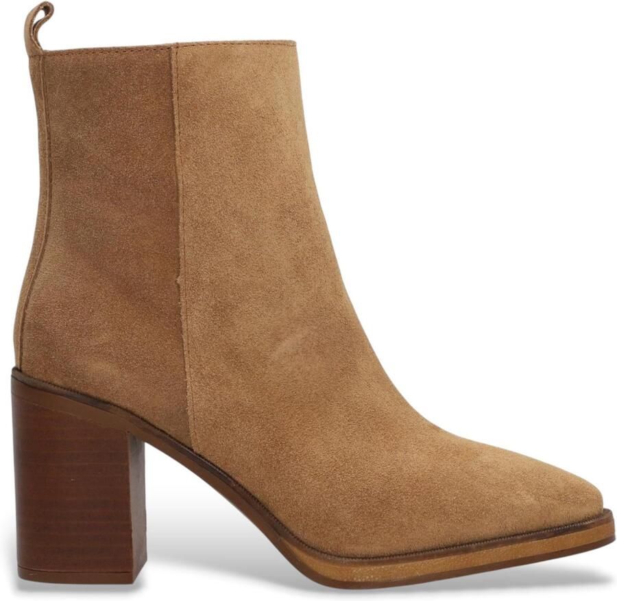 Alpe Bruine Camden Leren Enkellaarsjes