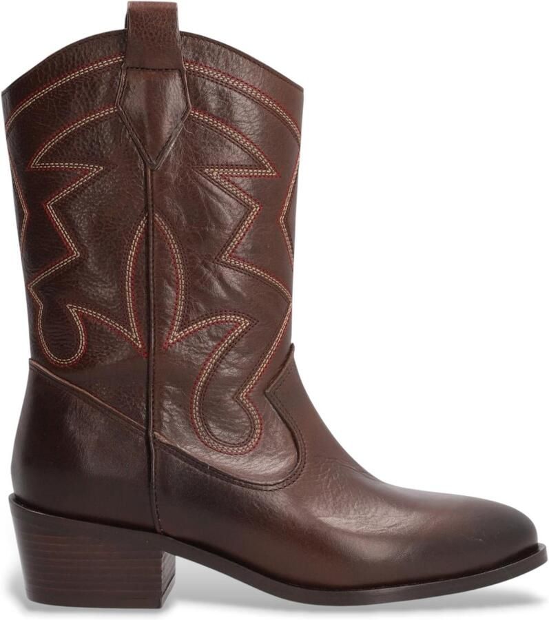 Alpe Bruine Queens Leren Laarzen