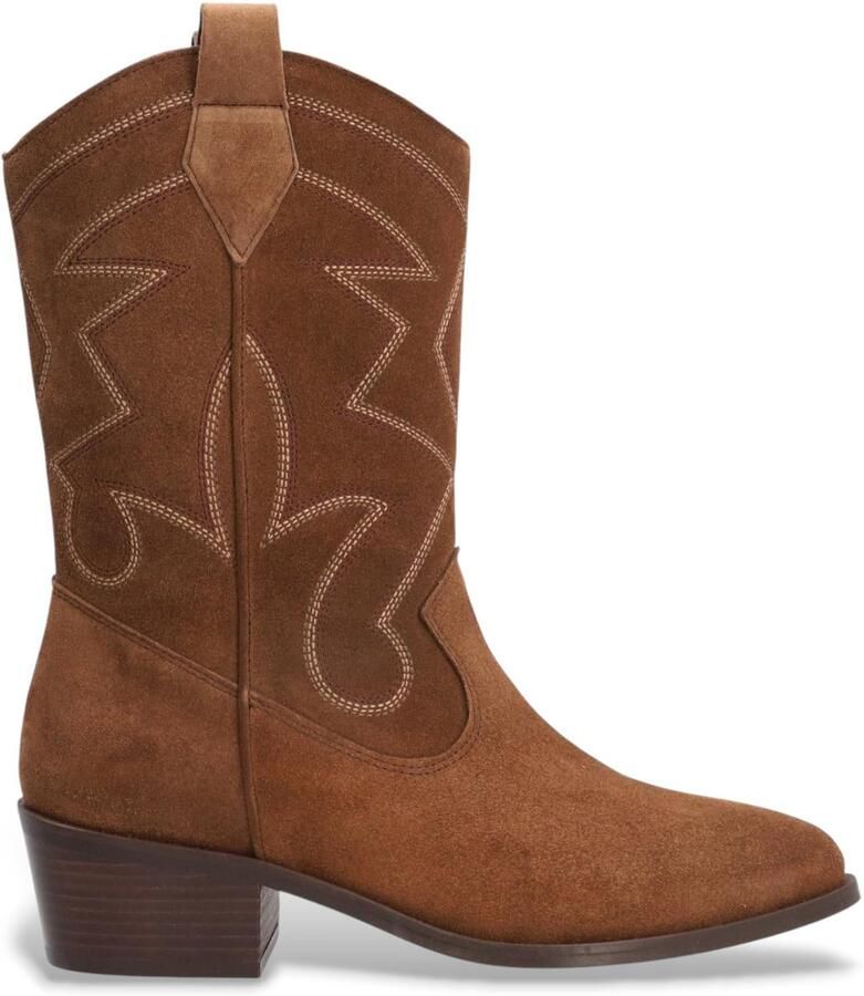 Alpe Bruine Queens Leren Laarzen