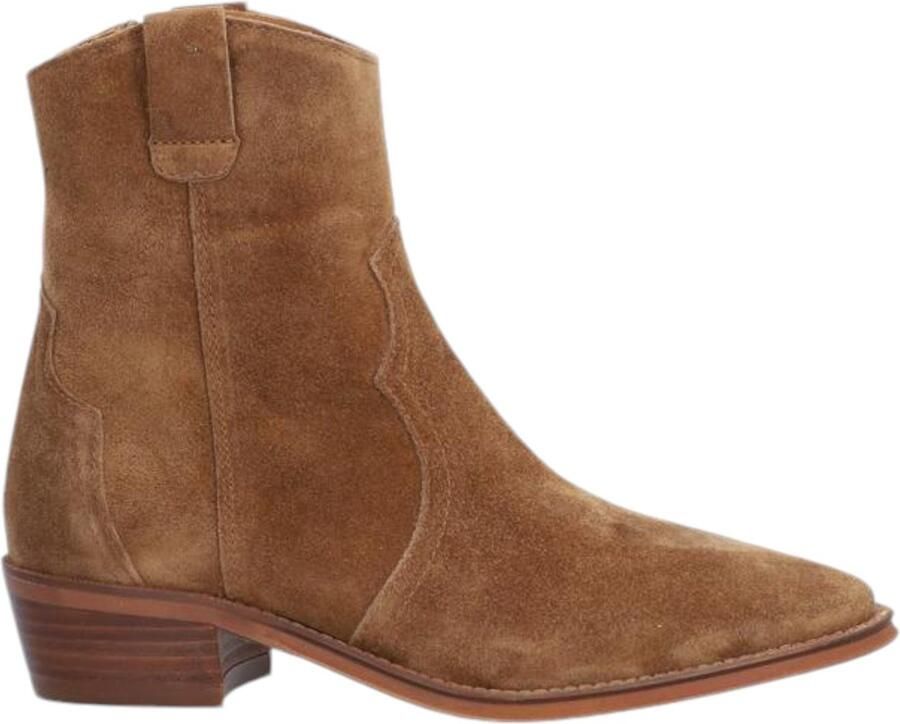 Alpe Leren Enkellaarzen Bruin Holly Model Brown Dames