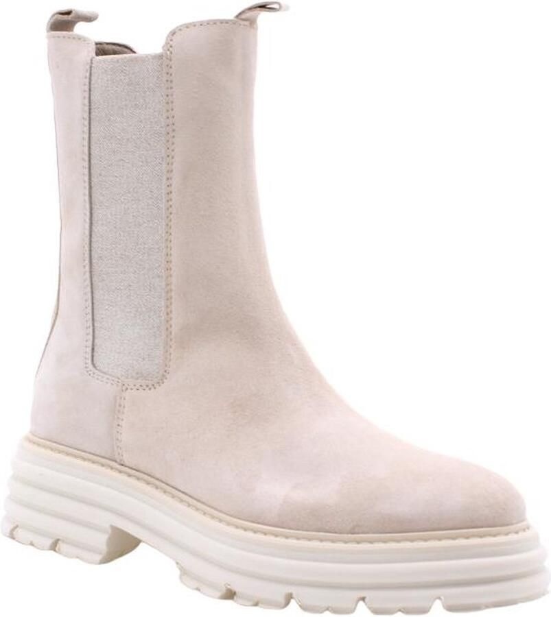 ALPEWOMAN 2652 boots dames wit calcare suede - Foto 4