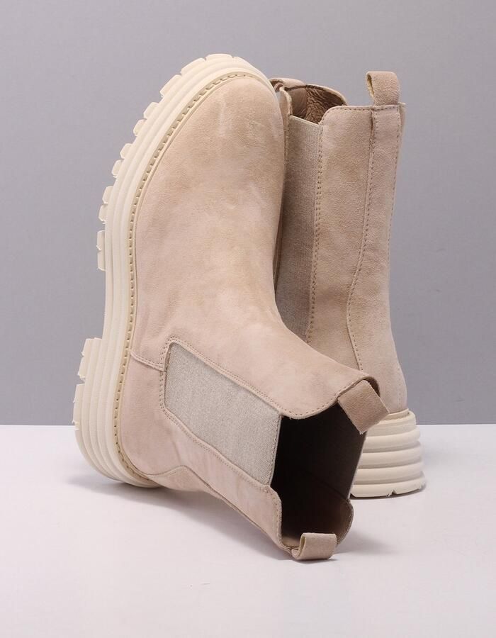 ALPEWOMAN 2652 boots dames wit calcare suede - Foto 9