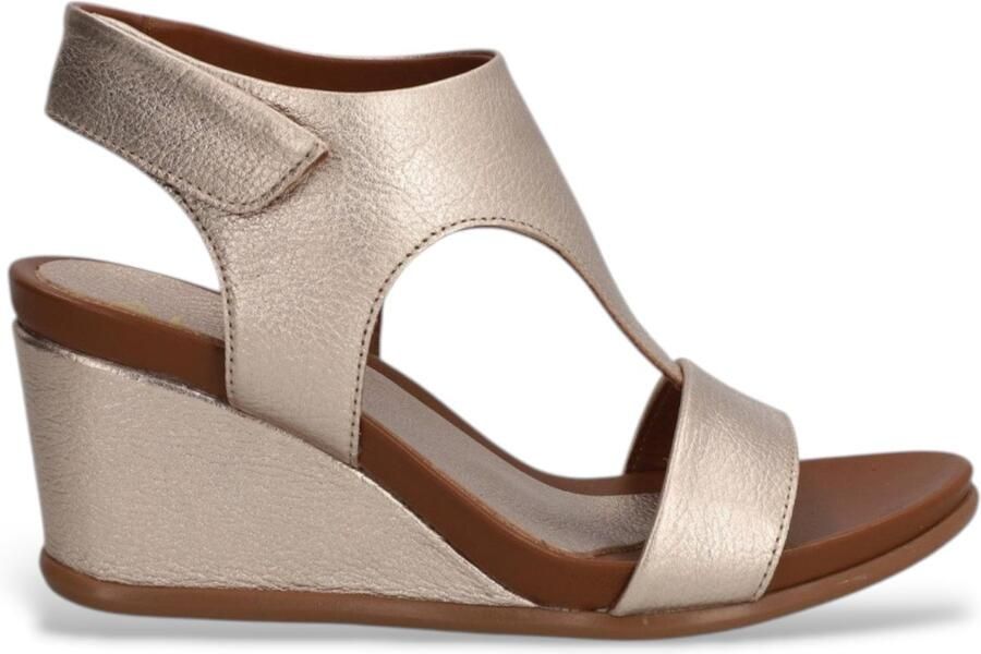 Alpe Yara Juliette zilver leren sleehakken