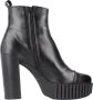 Alpe Heeled Boots Black Dames - Thumbnail 1
