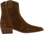 Alpe Leren Enkellaarzen Bruin Holly Model Brown Dames - Thumbnail 1