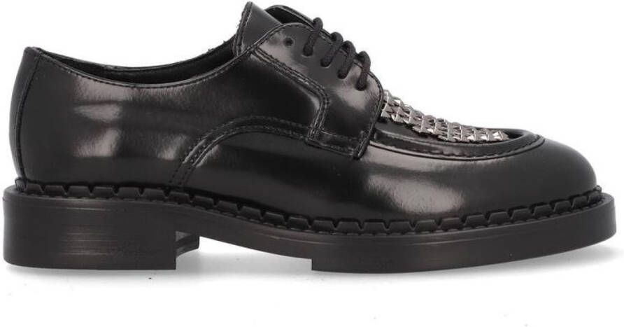 Alpe Chester loafers in zwart leer