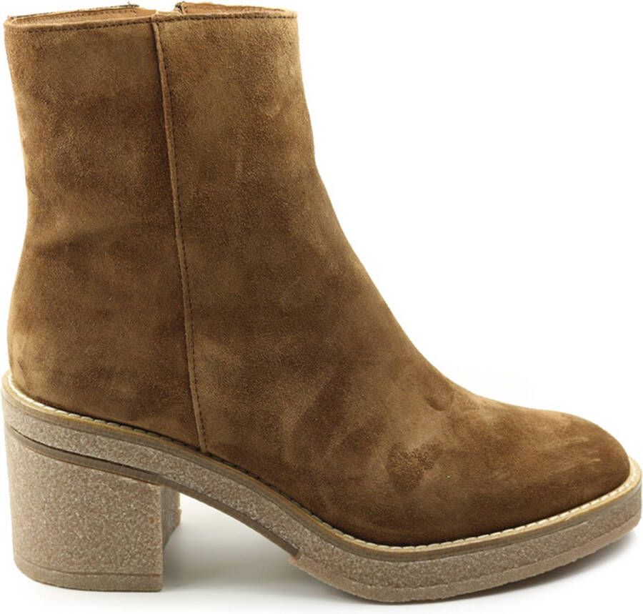 Alpe Heeled Boots Bruin Dames