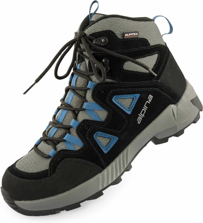 Alpina Trekkingschoenen heren Tracker middenblauw - Foto 2