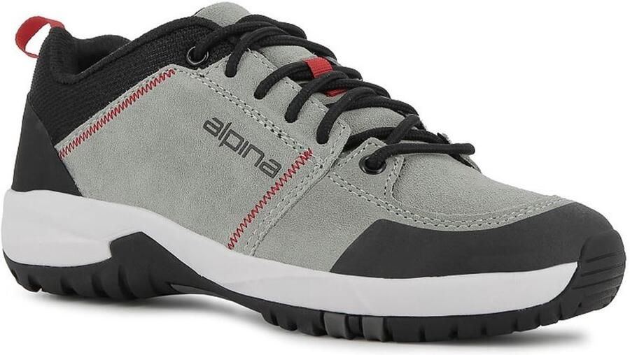 Alpina Unisex trekkingschoenen van leer opaalgroen