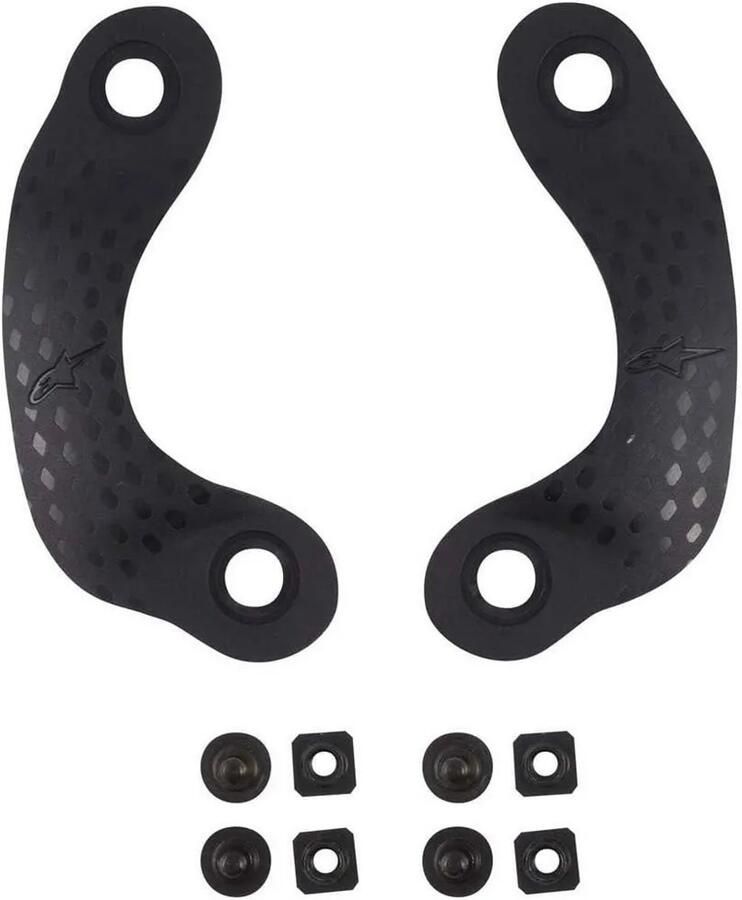 Alpinestars Tech-10 Side Bar Inner Brace Schoenbeschermer Zilver 1 2