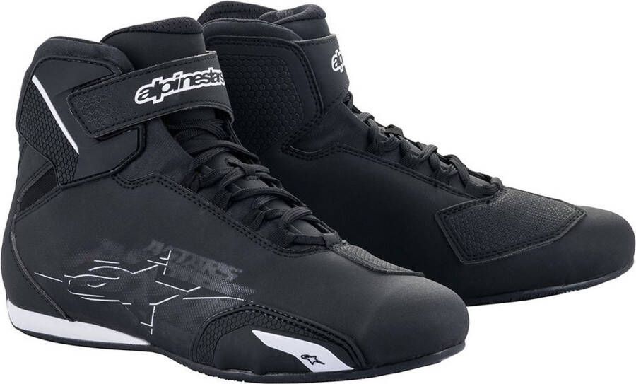 Alpinestars Sektor Shoes Black White 8.5 Maat Laars