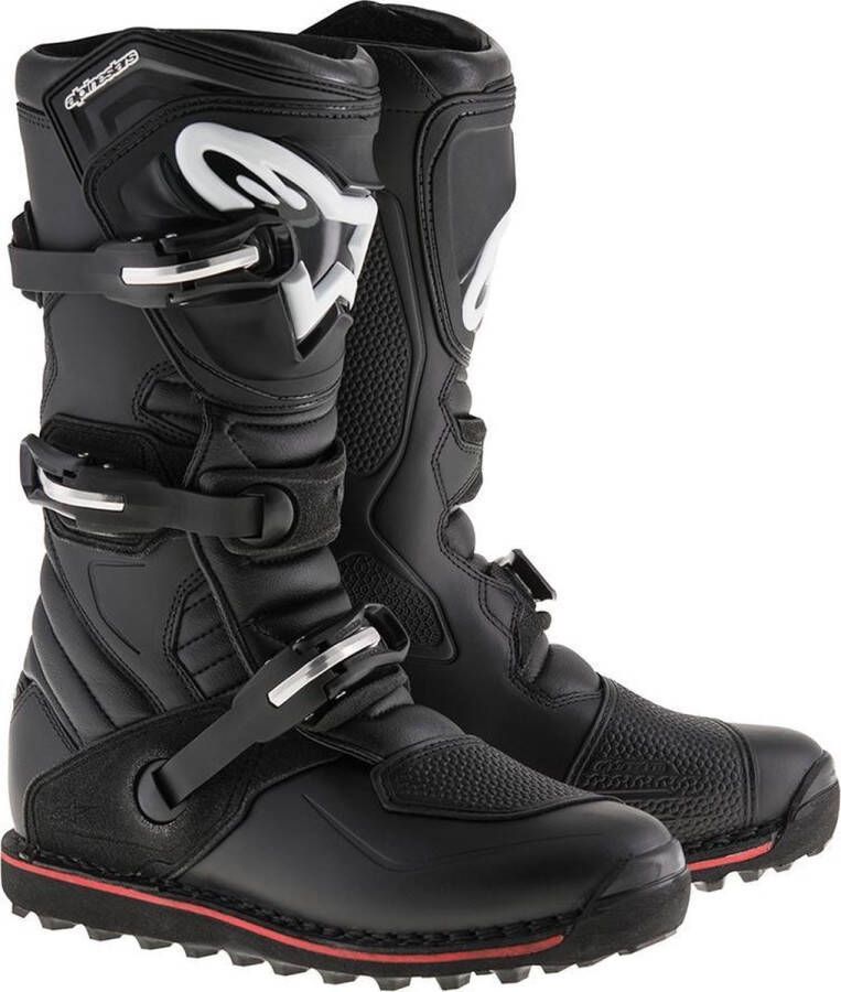 Alpinestars Tech T Schoenen Zwart Rood Maat Laars